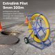 Extralink Pilot do przeciągania kabli Pilot 9mm 300m włókno szklane FRP, śr. 9mm, dł. 300m, żółty
