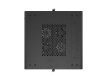Szafa instalacyjna rack stojąca 19 cali 18U 600x800 drzwi perforowane (Flat pack) czarna