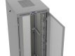 Szafa instalacyjna rack stojąca 19 cali 47U 800x1000 szara drzwi perforowane LCD (flat pack) V2