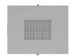 Szafa instalacyjna rack stojąca 19 cali 47U 800x1000 szara drzwi perforowane LCD (flat pack) V2