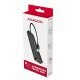 HUB 4-portowy HUE-C1A USB 5Gbps Travel, USB-C power IN, kabel Type-A 19cm, USB-C dodatkowe zasilanie