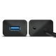 HUE-SA7BP Hub 7-portowy USB 3.2 GEN 1 aluminiowy z funkcją ładowania, zasilacz sieciowy