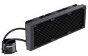GameMax ICEBURG 360 INFINITY BK system chłodzenia komputerów Procesor Chłodnica cieczy all-in-one 12 cm Czarny 1 szt.