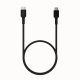 Kabel USB-C-USB-C PowerFlex 100W silikonowy 1.2m czarny