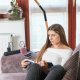 Kabel USB-C-USB-C PowerFlex 100W silikonowy 2m czarny
