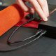 Kabel USB-C-USB-C PowerFlex 100W silikonowy 0.3m czarny