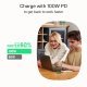 Kabel USB-C-USB-C PowerStream 100W oplot 2m zielony