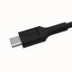 Kabel USB-C-USB-C PowerStream 100W oplot 0.3m czarny