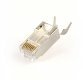 Wtyk modułowy przelotowy ekranowany CAT7 15u złocony CAT7 15u złocony, 50 szt. w opakowaniu