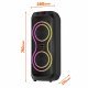 Głośnik bluetooth power audio MAX MT3185 Bluetooth 5.3+EDR/TWS/MP3/MicroSD/USB/AUX/Karaoke/USB-C/RMS 120W/PMPO 1400W