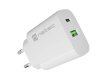 Ładowarka sieciowa Ribera 1xUSB-A 1xUSB-C 20W biała