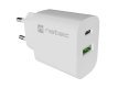 Ładowarka sieciowa Ribera 1xUSB-A 1xUSB-C 20W biała
