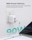 PA-B6S White Omnia Mix GaN ładowarka sieciowa 3xUSB (2xUSB C+1xUSB A) 90W