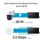 Injector Adapter Omada 2.5G PoE+ PORT: 1× 2.5G PoE Port, 1× 2.5G Non-PoE Port POE260S
