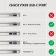 RVC-DPC Konwerter/kabel USB-C -> DisplayPort 1,8m, 4K/60Hz