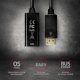 RVD-HI14N Adapter aktywny DisplayPort -> HDMI 1.4, 4K/30Hz, kabel 18cm