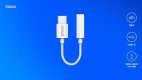 Adapter USB-C - Mini Jack 3,5mm, Xiaomi, Huawei, Oppo,  AK-51
