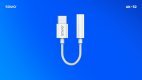 Adapter USB-C - Mini Jack 3,5 mm, Samsung, AK-52