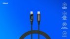 Kabel USB - USB C z wyświetlaczem, 100W, CL-174