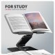 STND-LRB Podstawka pod laptopa 10"-17,3", aluminiowa, obrotowa 360°, regulowana wysokość do 260 mm, składana, obciążenie do 5 kg, czarna