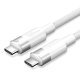 Kabel USB-C do USB-C Vention USB 3.2 5A 10Gbps 1m biały