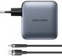 Ładowarka Vention 100W GaN 1x USB-A 3x USB-C + kabel USB-C do USB-C 1m