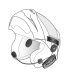 Interkom motocyklowy INTERPHONE U-COM 16, komplet na 1 kask