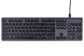 Klawiatura CK-400 przewodowa Czarno-szara