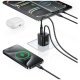 Ładowarka sieciowa JC Series CC261 20W GaN Fast Charger wbudowanykabel USB-C biały
