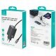 Ładowarka sieciowa JC Series CC266 65W GaN Fast Charger wbudowanykabel USB-C biała