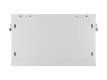 Szafa instalacyjna rack wisząca 19 cali 6U 600x450 drzwi perforowane (flat pack) szara