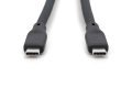 Digitus Kabel silikonowy USB, USB 5 Gb/s, 2 m, czarny