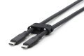 Digitus Kabel silikonowy USB, USB 5 Gb/s, 2 m, czarny