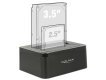 DeLOCK 62661 stacja dokująca do dysków twardych USB 3.2 Gen 1 (3.1 Gen 1) Type-B Czarny