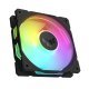 ASUS TUF GAMING TR120 ARGB 3IN1 Black Obudowa komputera Chłodnica powietrza 12 cm Czarny