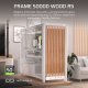 Obudowa FRAME 5000D WOOD RS White/Oak