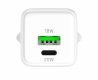 Ładowarka sieciowa USB C/A 20W/18W 3A Power delivery 3.0 QC3.0