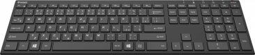 Klawiatura bezprzewodowa Slim YKB 2000 CSBK akumulator