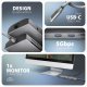 AXAGON HMC-8HLSA Wieloportowy koncentrator USB-C 3.2 Gen 1, 3x USB-A + 4K/60Hz HDMI + SD/microSD, Gigabit LAN, Audio, PD 100W - Srebrny
