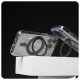Pokrowiec na telefon komórkowy PanzerGlass CARE by PG BLK Kick/MagS iPhone16P 6.9 Przezroczysty