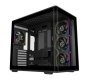 Cooler Master Elite 600 Tower Czarny, Przezroczysty