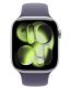Watch Series 11 GPS+Cellular koperta 46 mm z aluminium w kolorze srebrnym, pasek sportowy w kolorze mlecznego fioletu - rozmiar S/M