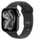Watch Series 11 GPS + Cellular, koperta 46 mm z tytanu w kolorze naturalnym, pasek sportowy w kolorze górskiej szarości - rozmiar S/M
