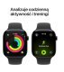 Watch Series 11 GPS + Cellular, koperta 46 mm z tytanu w kolorze naturalnym, pasek sportowy w kolorze górskiej szarości - rozmiar S/M
