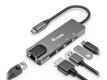 Equip 133489 stacja dokująca Przewodowa USB 3.2 Gen 1 (3.1 Gen 1) Type-C Szary