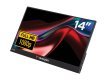 Verbatim 49591 monitor komputerowy 35,6 cm (14") 1920 x 1080 px Full HD LCD Ekran dotykowy Czarny