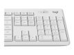 Logitech MK295 Silent Wireless Combo klawiatura Dołączona myszka Biuro USB QWERTZ Niemiecki Biały