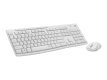 Logitech MK295 Silent Wireless Combo klawiatura Dołączona myszka Biuro USB QWERTZ Niemiecki Biały