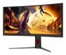 AOC G4 CU34G4ZCA monitor komputerowy 86,4 cm (34") 3440 x 1440 px Wide Quad HD Czarny, Czerwony