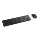 DELL Klawiatura i mysz Pro — KM5221W - hiszpańska (QWERTY) - czarna